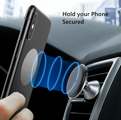 Magnetic Phone Holder for Car, Air Vent mount - RaditShop