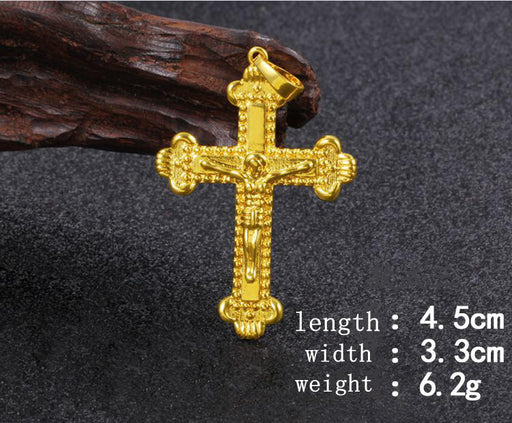 Jesus Necklace Mens,Cross Necklaces Men,Religious Christian Pendants Women,316L - RaditShop