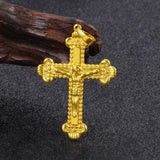 Jesus Necklace Mens,Cross Necklaces Men,Religious Christian Pendants Women,316L - RaditShop