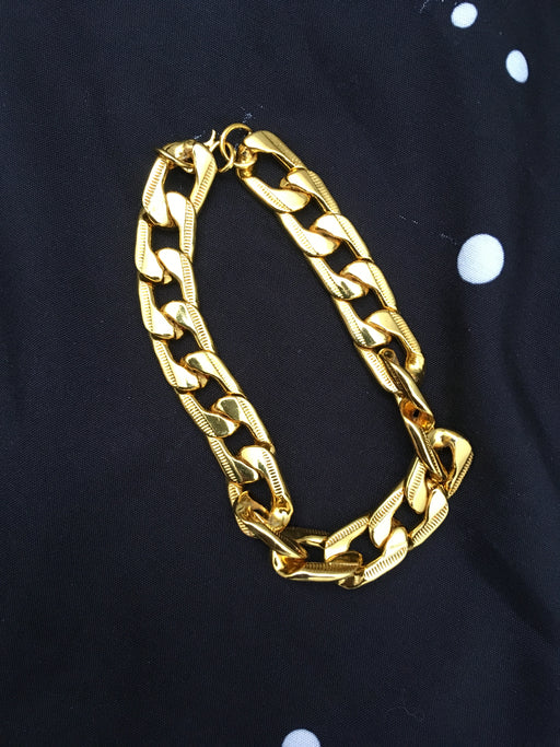 Gold plated bracelet Mens Jewelry, Come Gift Box - Sparkmart