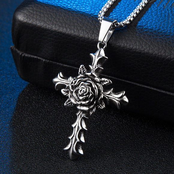 Cross Necklace for n 925 Sterling Silver