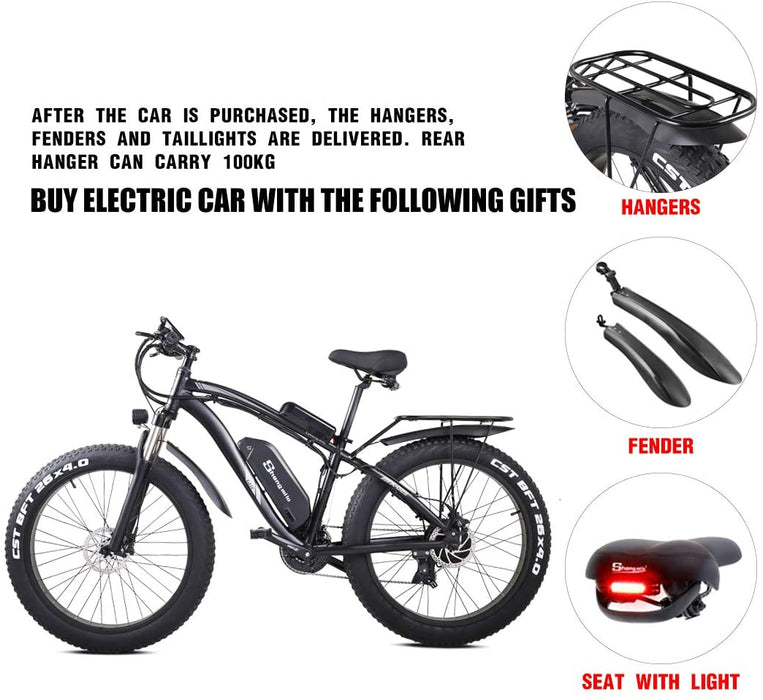 Batterie 48V 17Ah pour Vélo Électrique MX02S