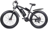 Shimano E7 26 Inch Fat Tire Electric Bike 48V 800W Motor Snow Electric Bicycle 21 Speed Mountain Electric Bicycle Pedal Assist Lithium Battery Hydraulic Disc Brake - RaditShop