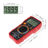 Digital Multimeter, TRMS 10000 Counts Auto-Ranging Electric Tester with NCV Function and Backlit Display for Amp Volt Ohm Meter Diode and Continuity - RaditShop