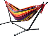 9Ft Double Hammock with Detachable Stand,  Loadable 450LB (205kg) - RaditShop